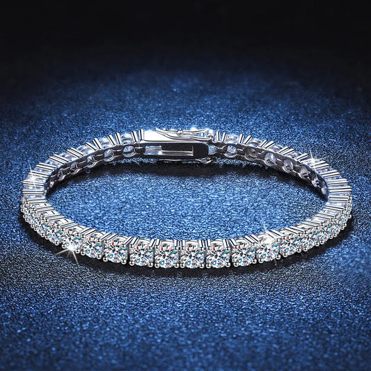 Bracelets for Women 925 Sterling Silver Full Diamond